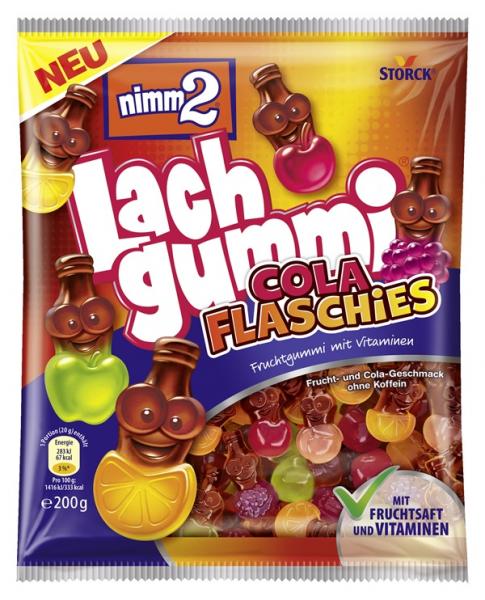 nimm2 Lachgummi Cola Flaschies 200g