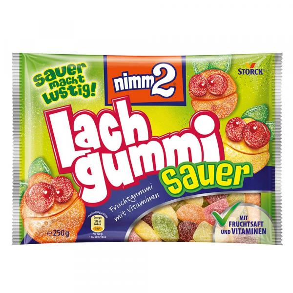 nimm2 Lachgummi sauer 376g