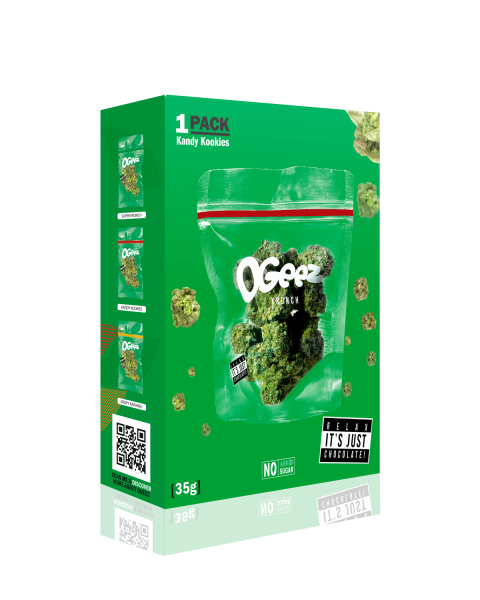 Ogeez 1 Pack Kandy Kookies 35g  