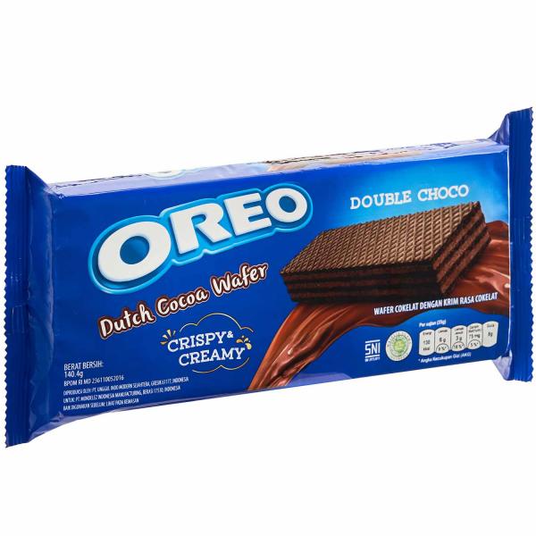 Oreo Dutch Cocoa Wafer Double Choco 140,4g