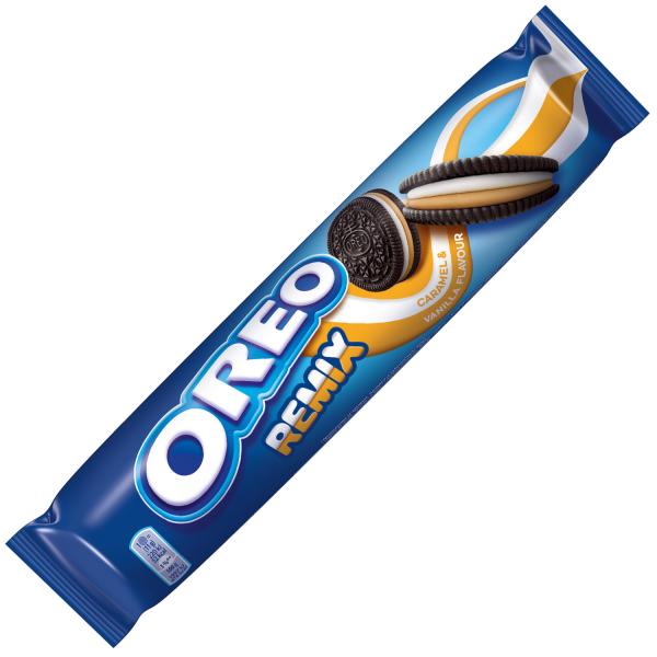 Oreo Remix Caramel & Vanilla 157g