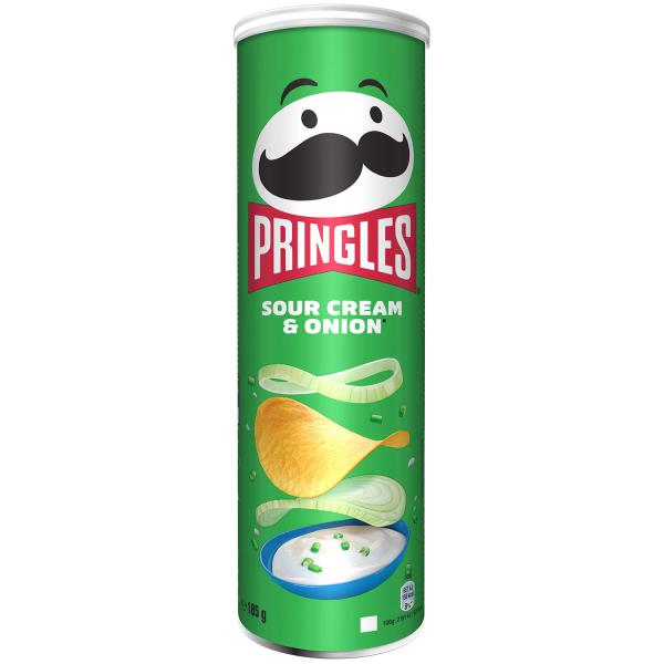 Pringles Sour Cream & Onion 185g