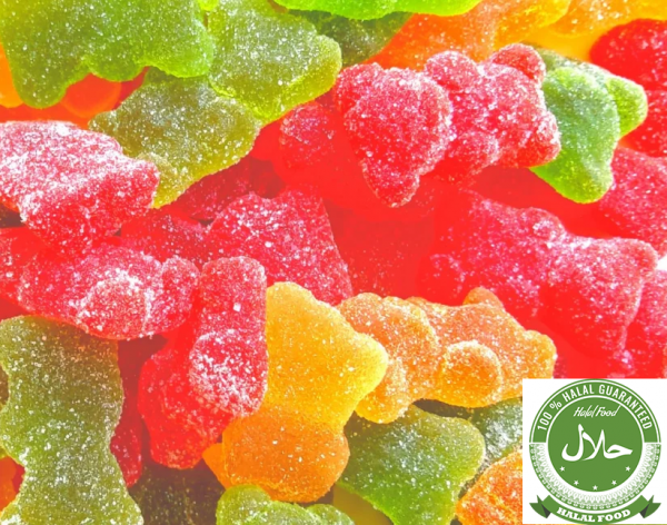 Fizzy Bears 1Kg Halal Fruchtgummi