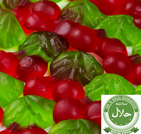 Twin Cherry 1Kg Halal Fruchtgummi