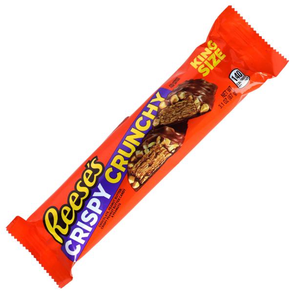 Reese's Crispy Crunchy King Size Riegel aus Milchschokolade mit Erdnuss-Creme