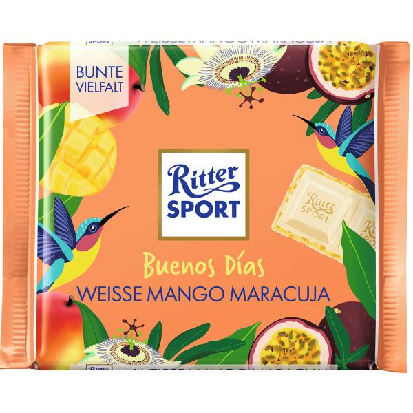 Ritter Sport 'Buenos Días' Weisse Mango Maracuja 100g