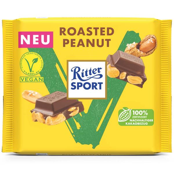 Ritter Sport Vegan Roasted Peanut 100g