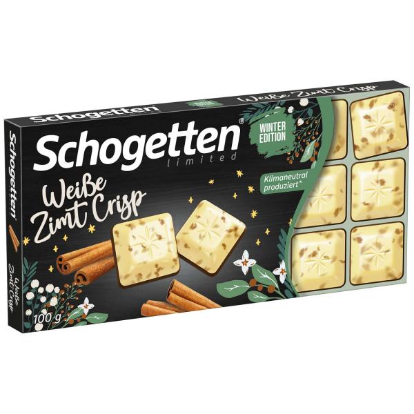 Schogetten Winter Edition Weiße Zimt Crisp 100g