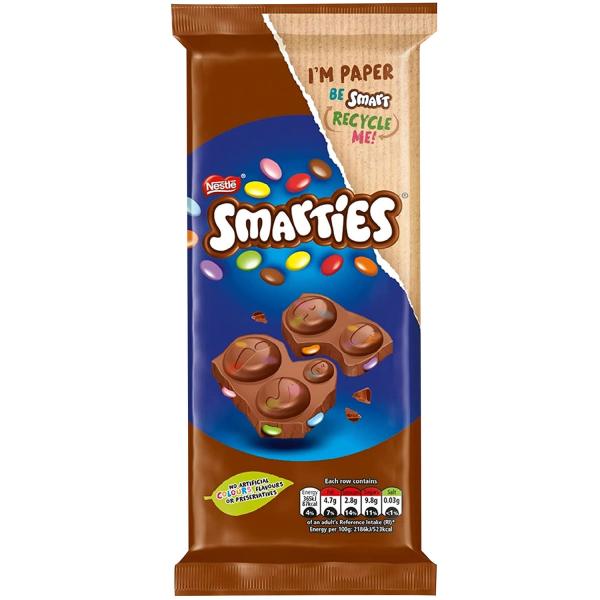 Smarties Sharing Block 90g