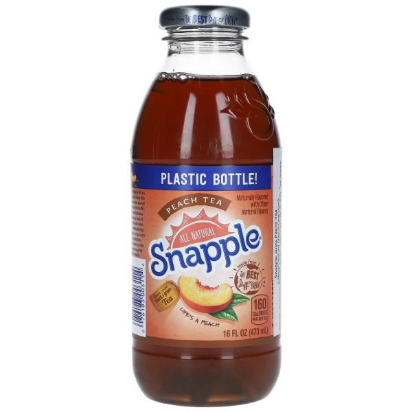 Snapple Peach Tea 473ml Eisteegetränk mit Pfirsichgeschmack