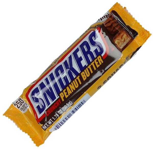 Snickers Peanut Butter USA 2 Mini-Schokoriegel mit Erdnussbutter und Karamell