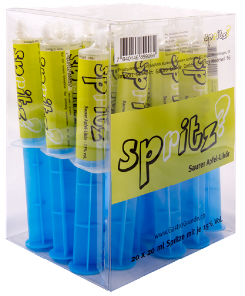 Sp(r)itz Saurer Apfel Spritze Likör 20x20ml