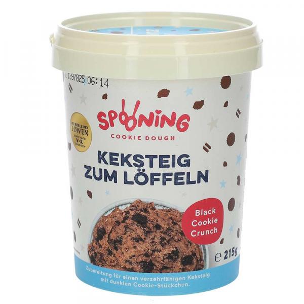 Spooning Cookie Dough Keksteig Black Cookie Crunch