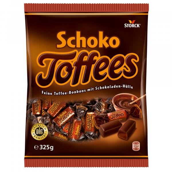 Storck Schoko Toffees mit Überzug aus feinherber Schokolade 325gr