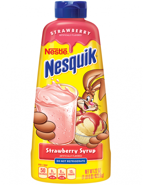 Nesquik Strawberry Syrup 623ml USA