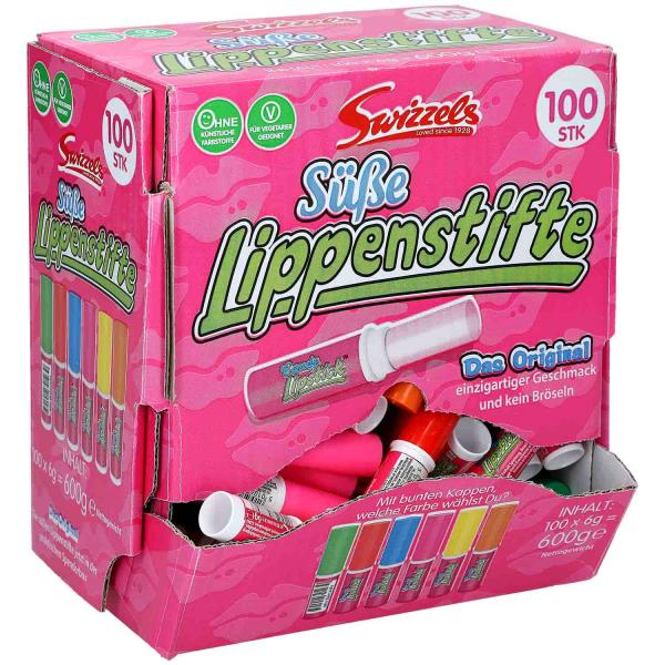 Swizzels Süßer Lippenstift aus Candy-Komprimat