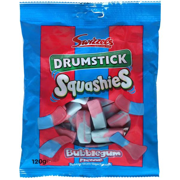 Swizzels Drumstick Squashies Bubblegum 120g