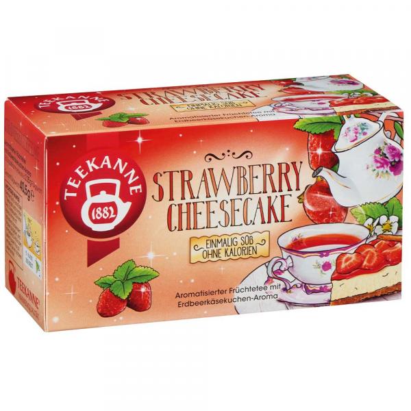 Teekanne Strawberry Cheesecake 18er