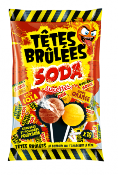 Têtes Brulées Soda Lippenfärber Bonbon