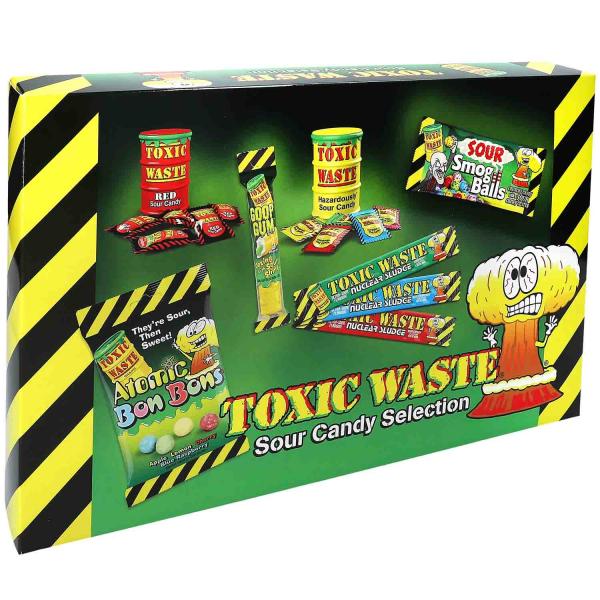 Toxic Waste Sour Candy Selection Gift Box 385,5g