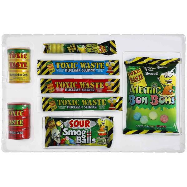 Toxic Waste Sour Candy Selection Gift Box 385,5g