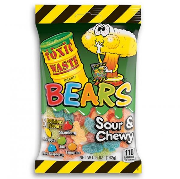 Toxic Waste Sour Bears 142g