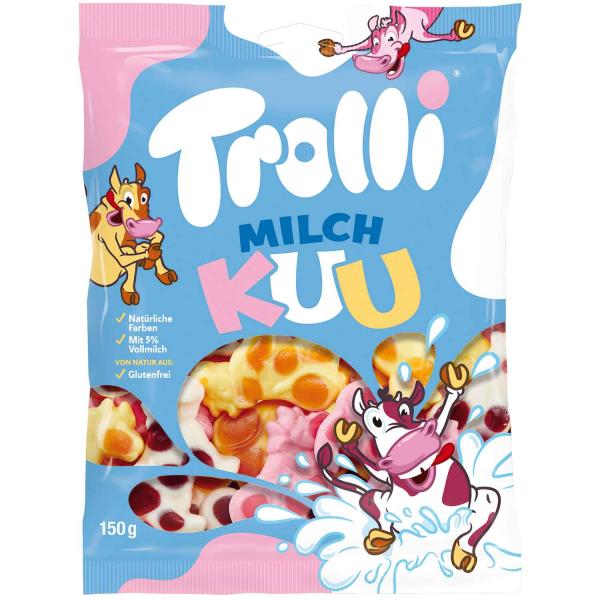 Trolli Milch Kuh 150g Schaumzucker Kühe