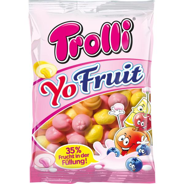 Trolli YoFruit 200g Schaumzucker mit Magermilch-Joghurt