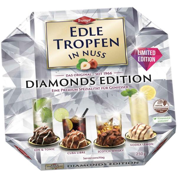 Trumpf Edle Tropfen in Nuss Diamonds Edition 250g