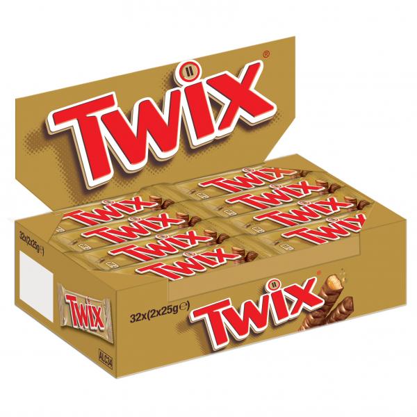 Twix Knusperkeks Riegel 32x50g