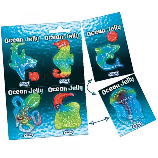 Vidal Ocean Jelly Fruchtgummis in Form von Meerestieren