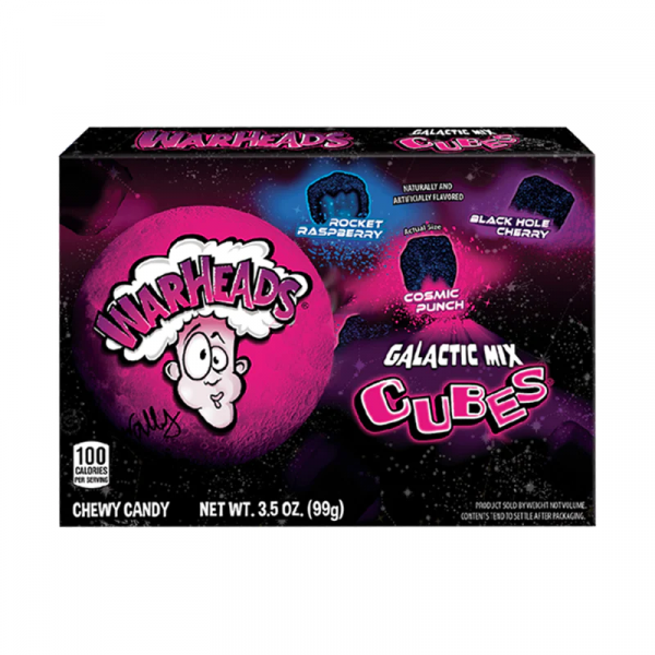 Warheads Galactic Cubes 99g