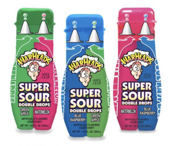 Warheads Super Sour Double Drops 