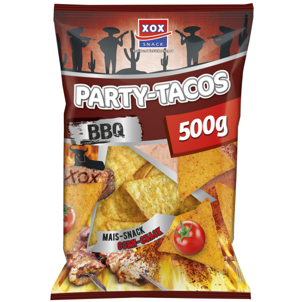 XOX Party-Tacos BBQ 500g