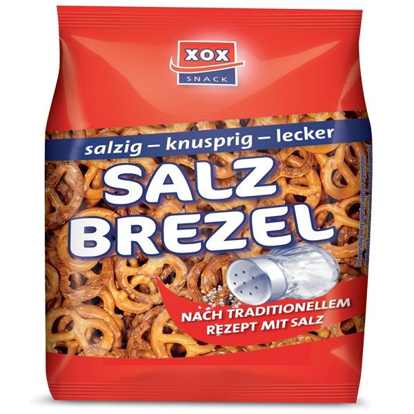 XOX Salz Brezel 175g Knuspriges Laugengebäck mit Salz