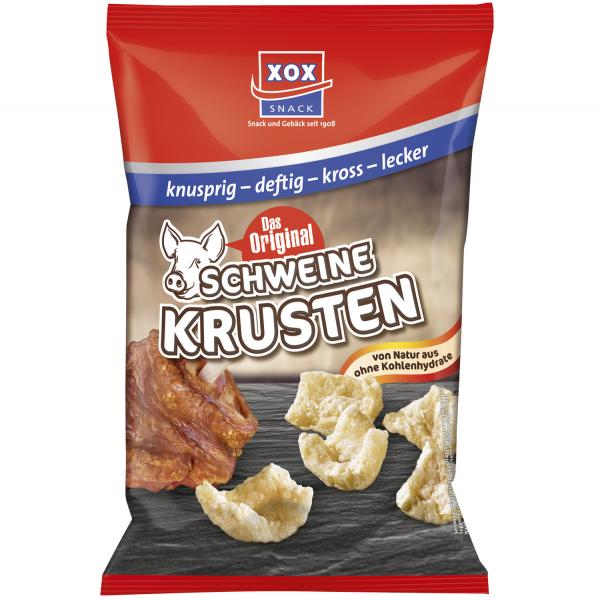 XOX Schweinekrusten 100g Frittierte Schweineschwarten