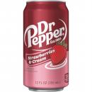 Dr Pepper Strawberry & Cream 355ml USA