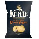 Kettle Chips Sea Salt & Crushed Black Pepper 130g